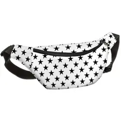 Ledvinka BUMBAG Hvězdy na bílém pozadí